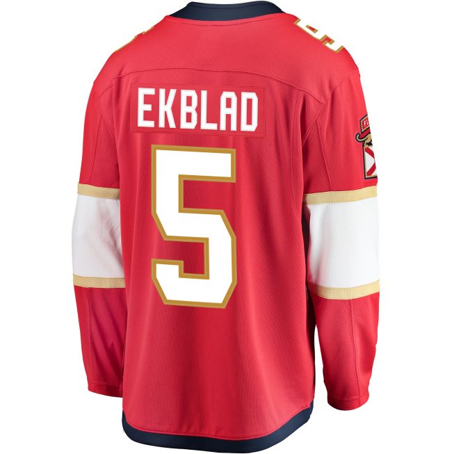 Aaron Ekblad Florida Panthers Fanatics Breakaway Player Jersey - Red - Image 3