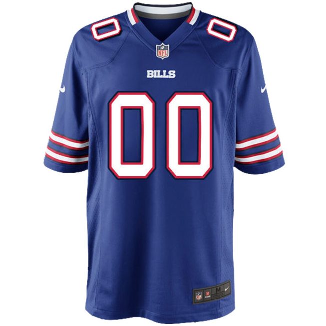 Buffalo Bills Youth Custom Game Jersey - Royal - Image 2