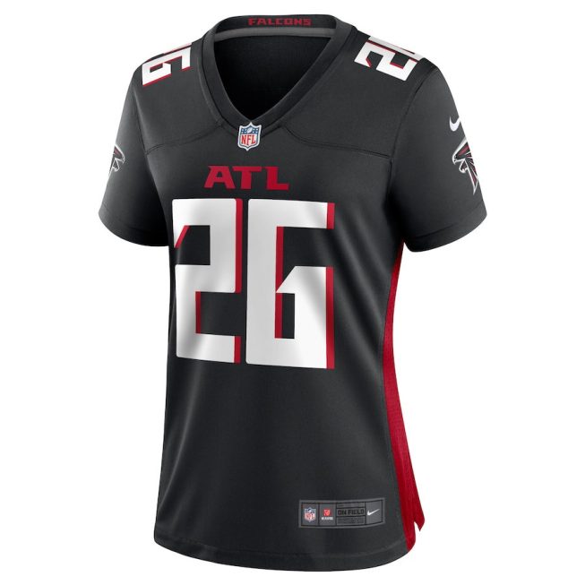 Avery Williams 26 Atlanta Falcons Women Game Jersey - Black - Image 2