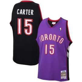 Vince Carter Toronto Raptors Mitchell & Ness 1999/00 Hardwood Classics Swingman Jersey - Purple