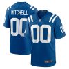 Adonai Mitchell Indianapolis Colts 2024 Draft Player Game Jersey - Royal