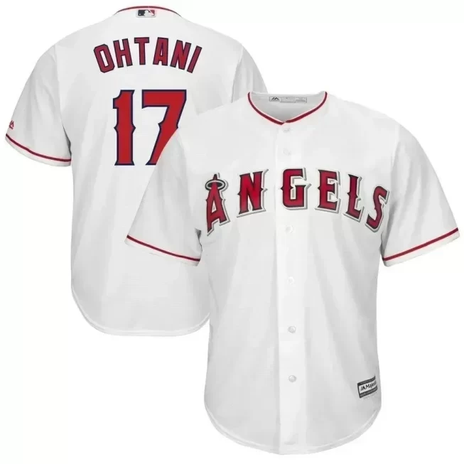 Shohei Ohtani Los Angeles Angels Big And Tall Player Jersey - White Color