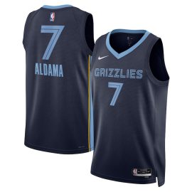 Santi Aldama 7 Memphis Grizzlies Unisex Swingman Jersey - Icon Edition - Navy