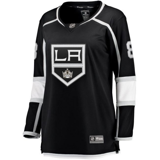 Drew Doughty Los Angeles Kings Fanatics Women's Home Breakaway Player Jersey - Black - Image 2