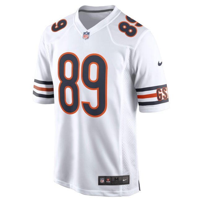 Mike Ditka 89 Chicago Bears Men Retired Game Jersey - White - Image 2