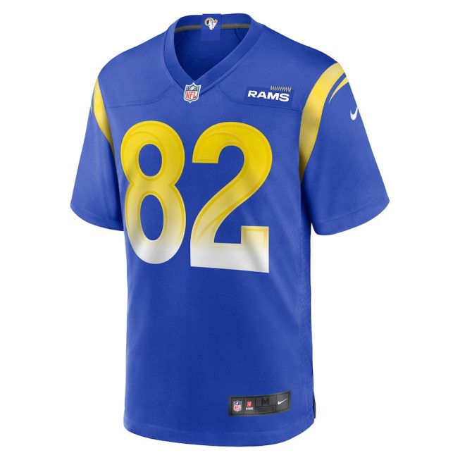 Miller Forristall 82 Los Angeles Rams Men Game Jersey - Royal - Image 2