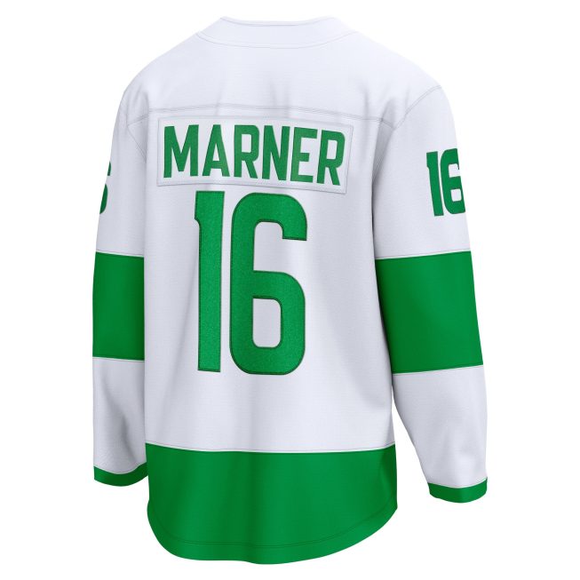 Mitch Marner Toronto Maple Leafs Fanatics St. Patricks Alternate Premier Breakaway Player Jersey - White - Image 3