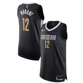 Ja Morant Memphis Grizzlies Authentic Jersey - City Edition - Black