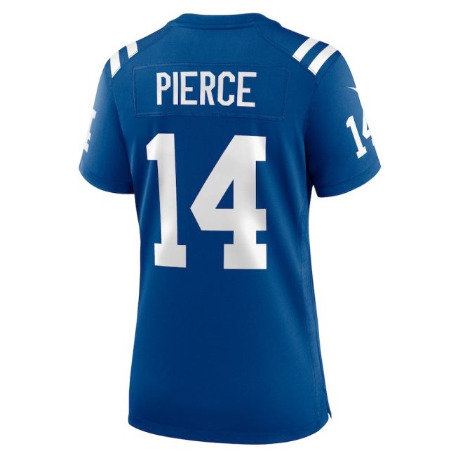 Alec Pierce 14 Indianapolis Colts Women Game Jersey - Royal - Image 3