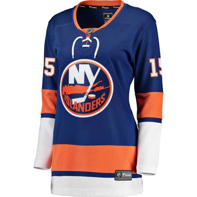 Cal Clutterbuck New York Islanders Fanatics Women's Breakaway Player Jersey - Royal - Image 2