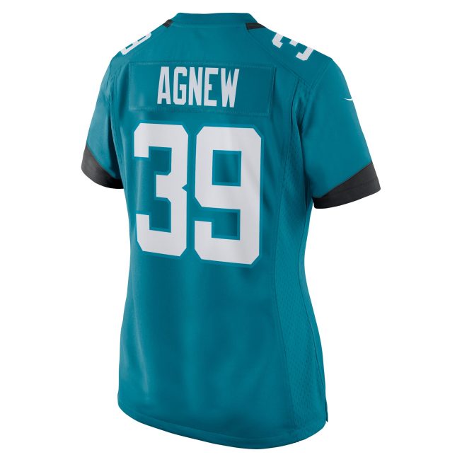 Jamal Agnew Jacksonville Jaguars Women's Game Jersey - Teal - Image 3