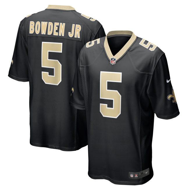 Lynn Bowden Jr. New Orleans Saints Team Game Jersey - Black