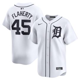 Jack Flaherty Detroit Tigers Home Limited Player Jersey - White