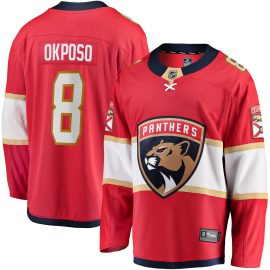 Kyle Okposo Florida Panthers Fanatics Home Premier Breakaway Player Jersey - Red
