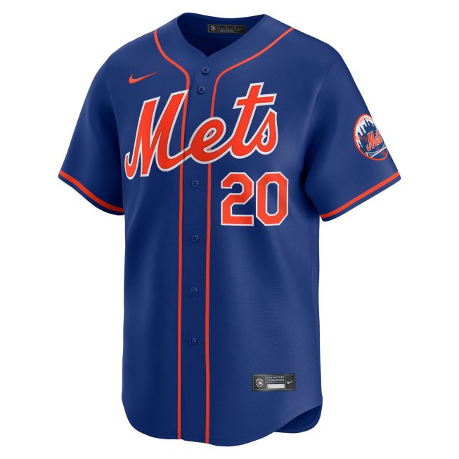 Pete Alonso New York Mets Alternate Limited Player Jersey - Royal - Image 2