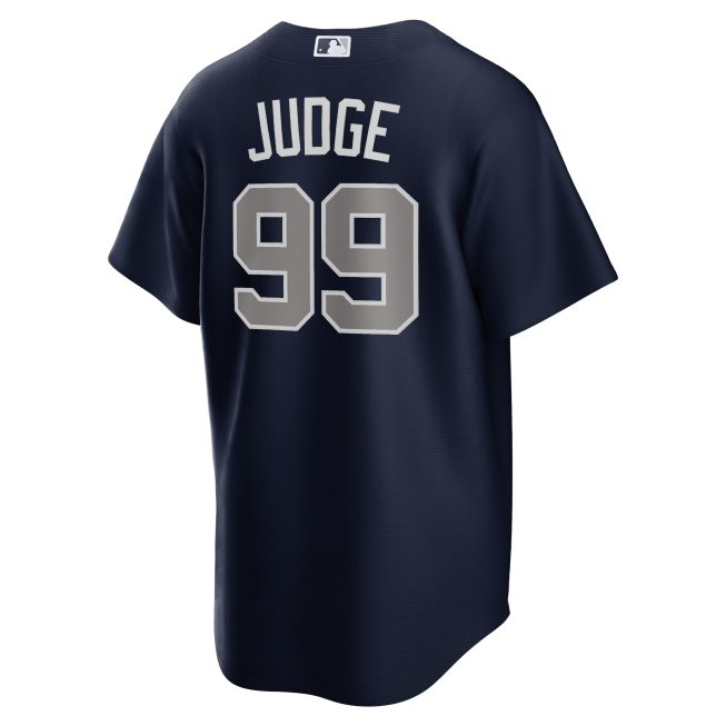 Aaron Judge New York Yankees Alternate Replica Player Name Jersey - Navy - Image 3