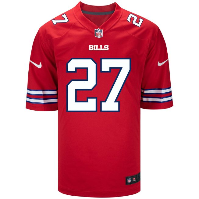Tre'Davious White 27 Buffalo Bills Men Alternate Game Jersey - Red - Image 2