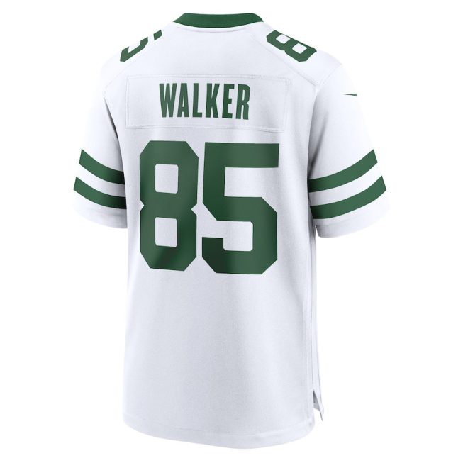 Wesley Walker 85 New York Jets Men Legacy Game Jersey - White - Image 3