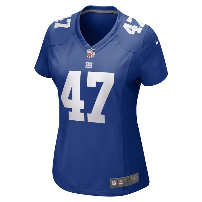 Cam Brown New York Giants Women's Game Jersey - Royal - Image 2