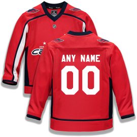 Washington Capitals Fanatics Youth Home Replica Custom Jersey - Red