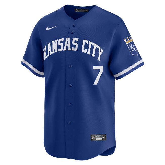 Bobby Witt Jr. Kansas City Royals Alternate Limited Player Jersey - Royal - Image 2