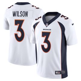 Russell Wilson Denver Broncos Team Vapor Limited Jersey - White