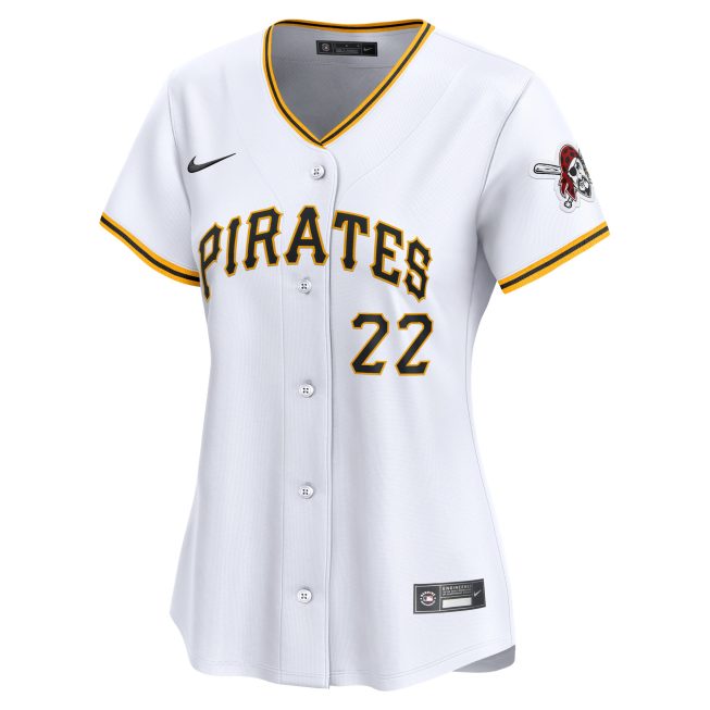 Andrew McCutchen Pittsburgh Pirates Women's Home Limited Player Jersey - White - Image 2