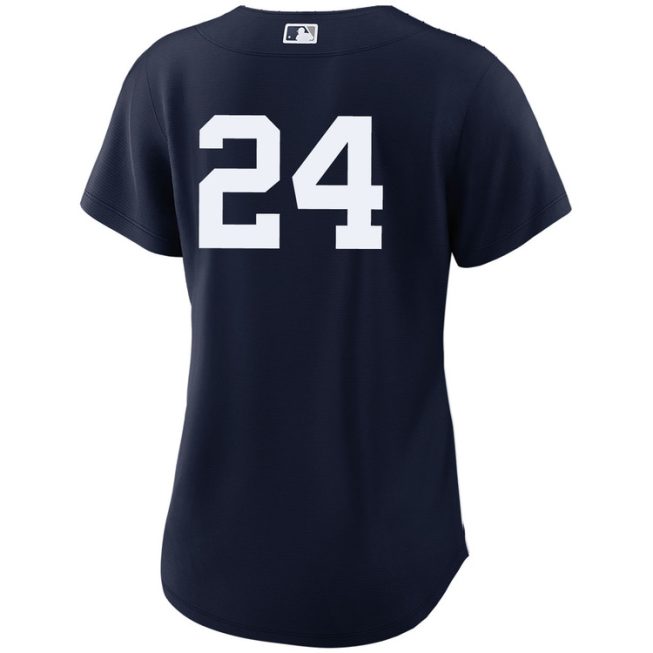 Alex Verdugo New York Yankees Women's Alternate Navy Player World Series Jersey - Image 2