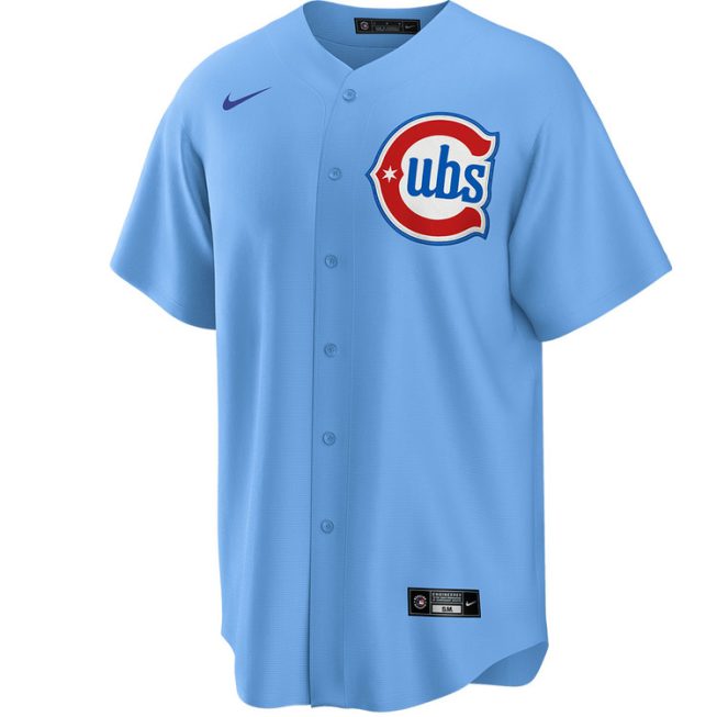 Vidal Bruján Chicago Cubs Blues Alternate Jersey - Image 3