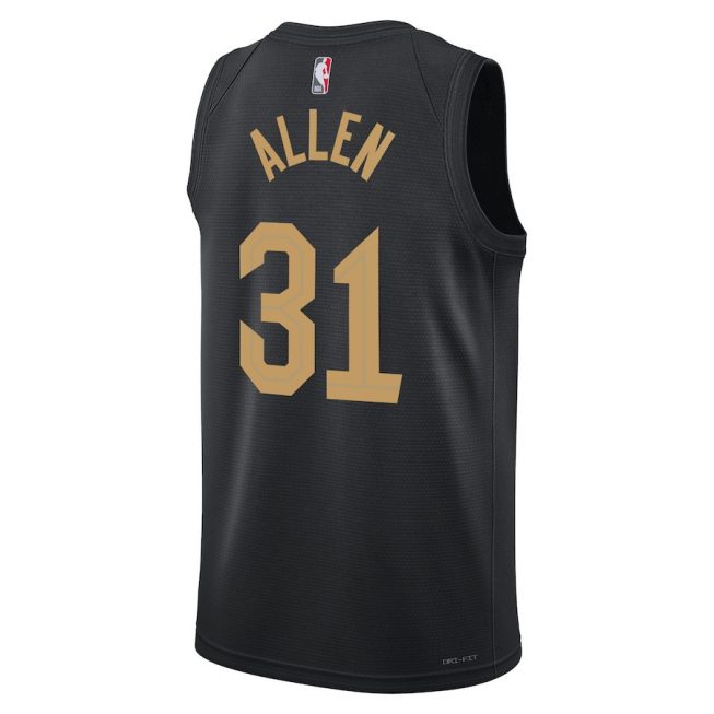 Jarrett Allen 31 Cleveland Cavaliers Unisex Swingman Jersey - Statement Edition - Black - Image 3