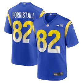Miller Forristall 82 Los Angeles Rams Men Game Jersey - Royal