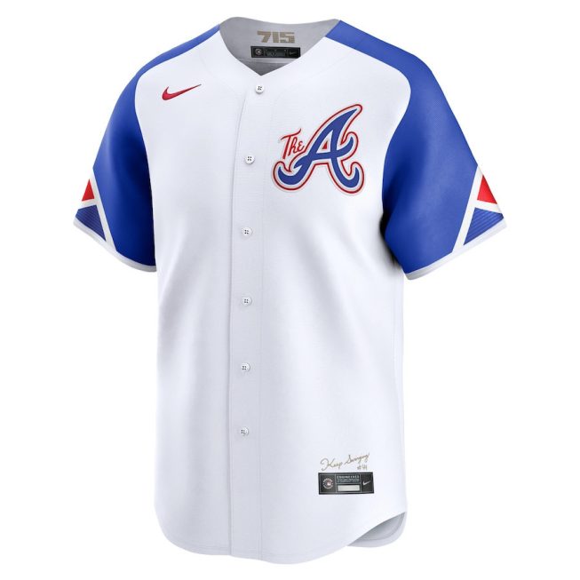 Atlanta Braves City Connect Limited Men Jersey - White - Image 2