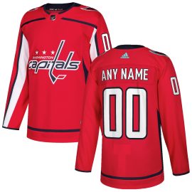 Washington Capitals Authentic Custom Jersey - Red