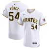 Martin Perez Pittsburgh Pirates Home Elite Player Jersey - White