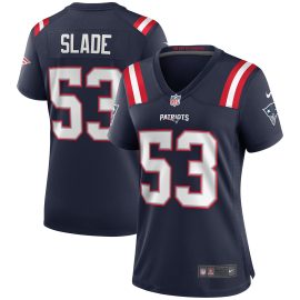 Chris Slade New England Patriots Women's Game Retired Player Jersey - Navy