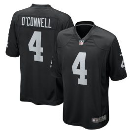 Aidan O'Connell 4 Las Vegas Raiders Men Game Jersey - Black