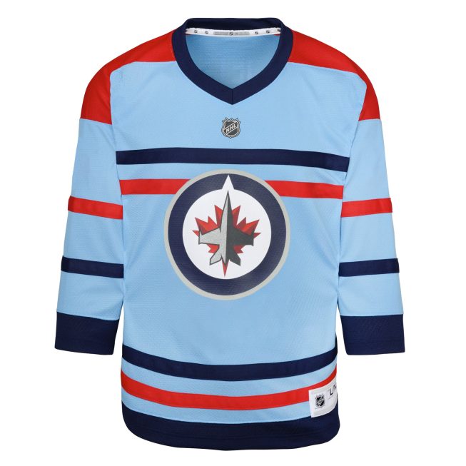 Winnipeg Jets Youth Anniversary Replica Jersey - Light Blue - Image 2