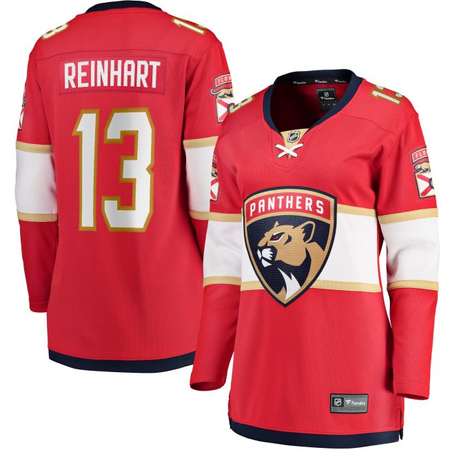 Sam Reinhart Florida Panthers Fanatics Women's Breakaway Player Jersey - Red
