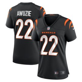 Chidobe Awuzie 22 Cincinnati Bengals Women's Game Jersey - Black