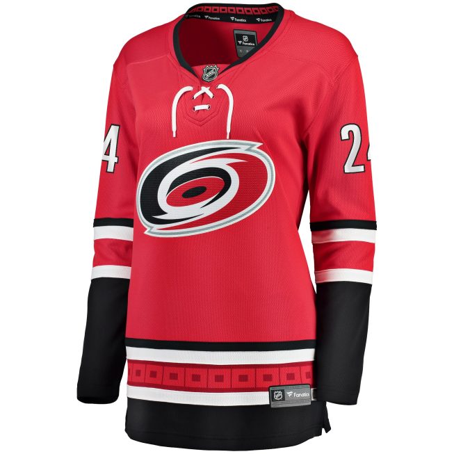 Seth Jarvis Carolina Hurricanes Fanatics Women's Alternate Breakaway Player Jersey - Red - Image 2