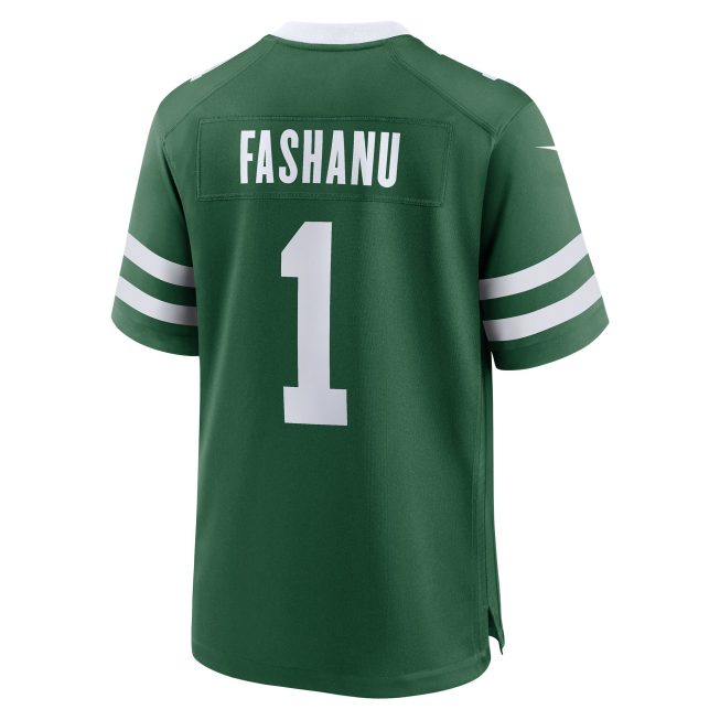 Olu Fashanu New York Jets 2024 Draft First Round Pick Player Game Jersey - Gotham Green - Image 3