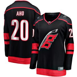 Sebastian Aho Carolina Hurricanes Fanatics Women's Home Breakaway Player Jersey - Black
