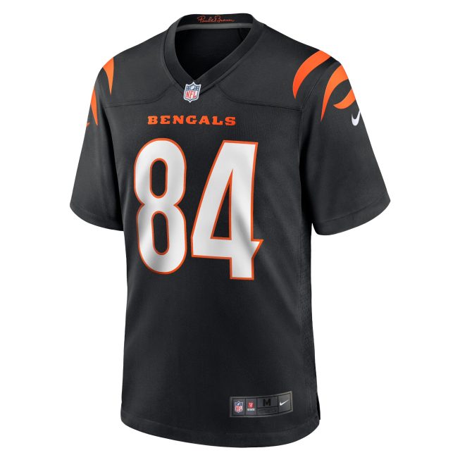 Mitchell Wilcox Cincinnati Bengals Player Game Jersey - Black - Image 2