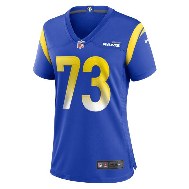 Steve Avila Los Angeles Rams Women's Home Game Jersey - Royal - Image 2