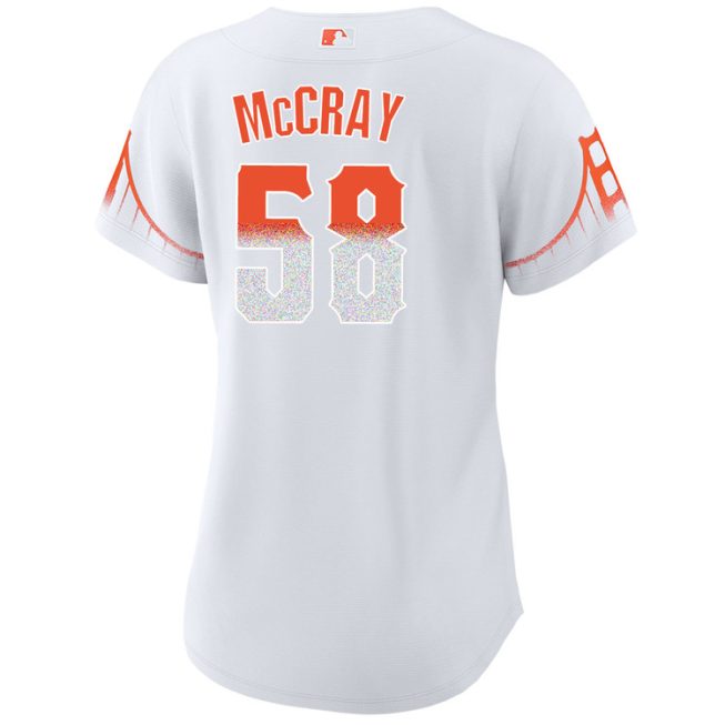Grant McCray San Francisco Giants Women's City Connect Jersey - Image 2