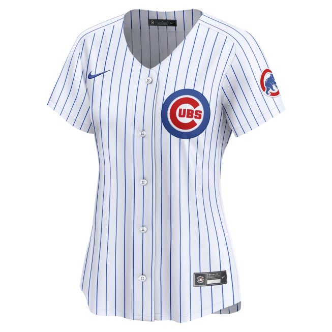 Chicago Cubs Women's Home Limited Jersey - White - Image 2