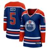Cody Ceci Edmonton Oilers Fanatics Women's Home Breakaway Player Jersey - Royal