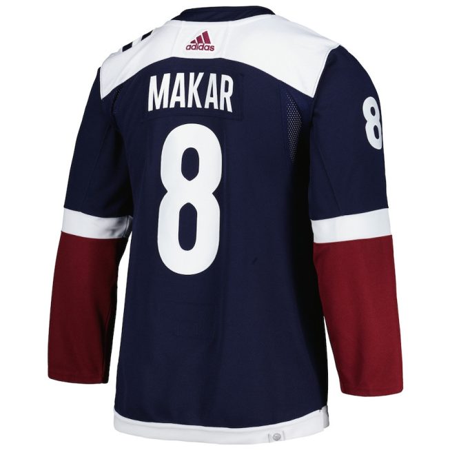 Cale Makar 8 Colorado Avalanche Alternate Primegreen Men Jersey - Navy - Image 3