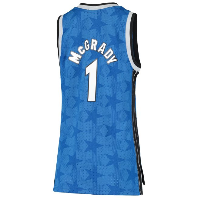 Tracy McGrady Orlando Magic Mitchell & Ness Women's 2000/01 Hardwood Classics Swingman Jersey - Blue - Image 3