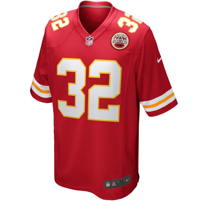 Tyrann Mathieu Kansas City Chiefs Game Player Jersey - Red - Image 2